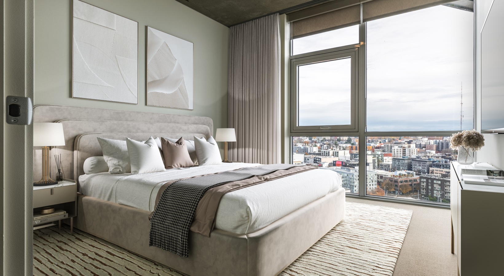 Settle into comfort at The Danforth  Apartments