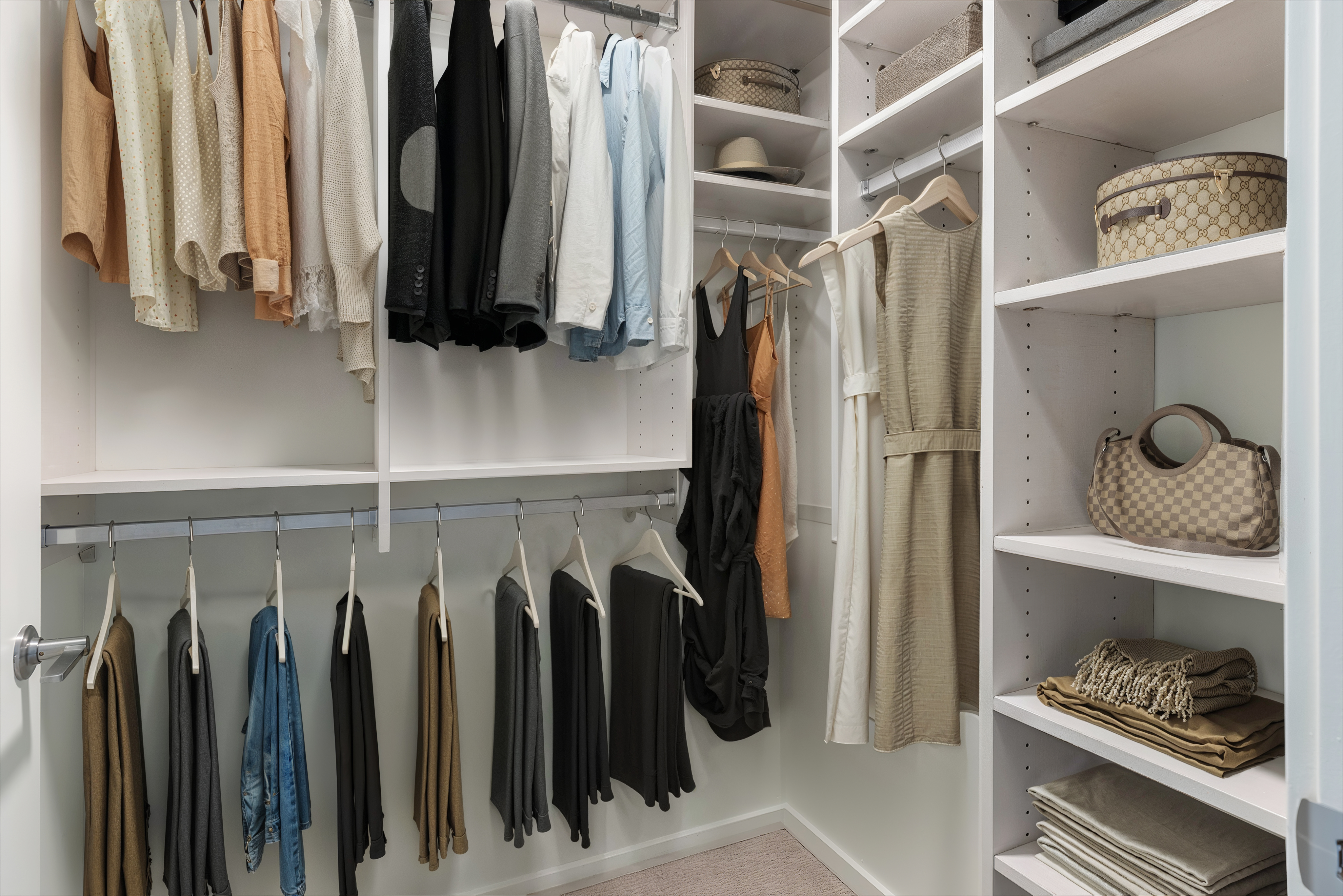 Oversize closets to fit any wardrobe closet with hanging clothes